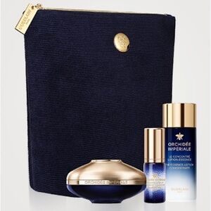 Guerlain Orchidee Imperiale 4pc Skincare Set New w serum, face cream, lotion GWP